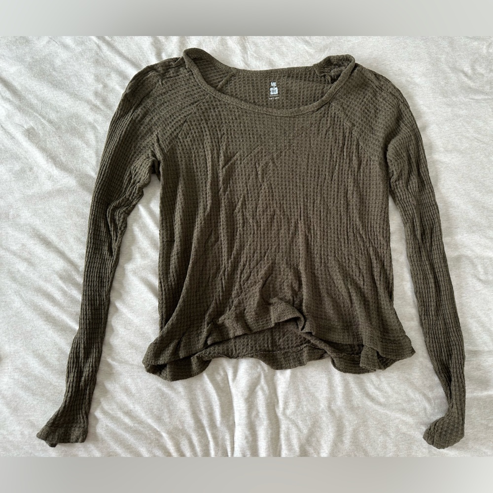 Me to We Waffle Knit Tee